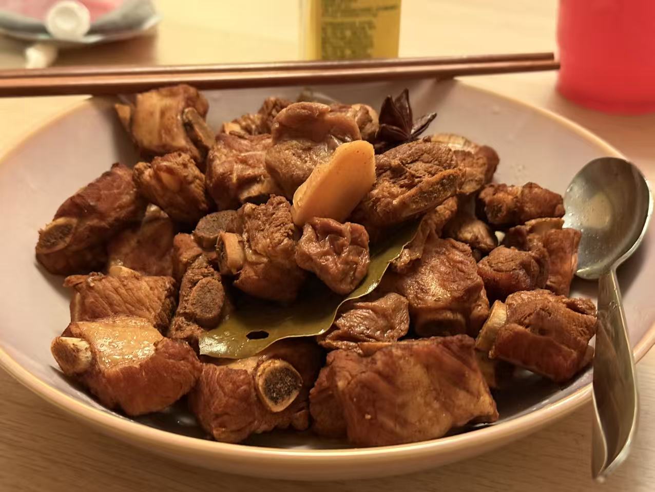 Soy-Braised Pork Ribs