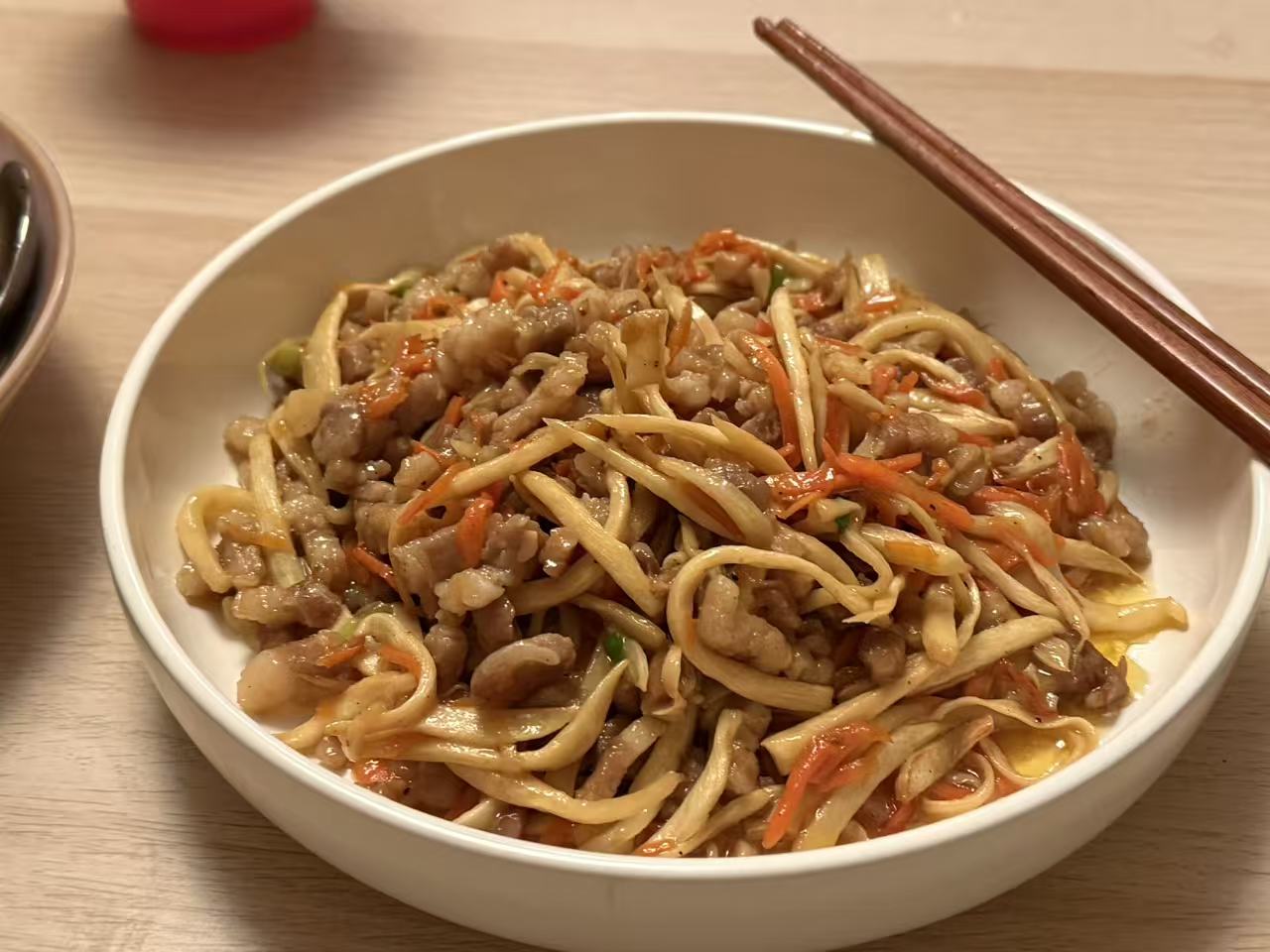 Stir-Fried Pork with Bamboo Shoots