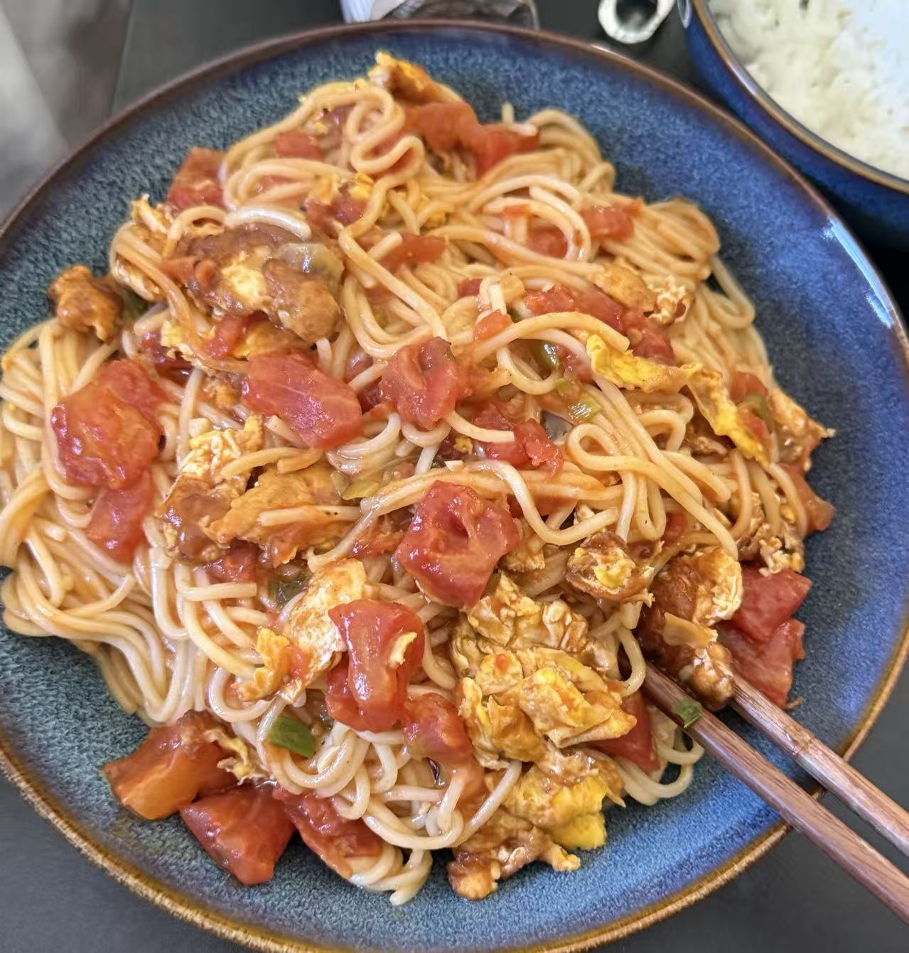 Tomato Egg Noodles